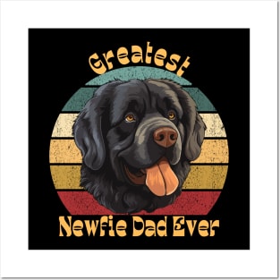 Greatest Newfie Dad Posters and Art